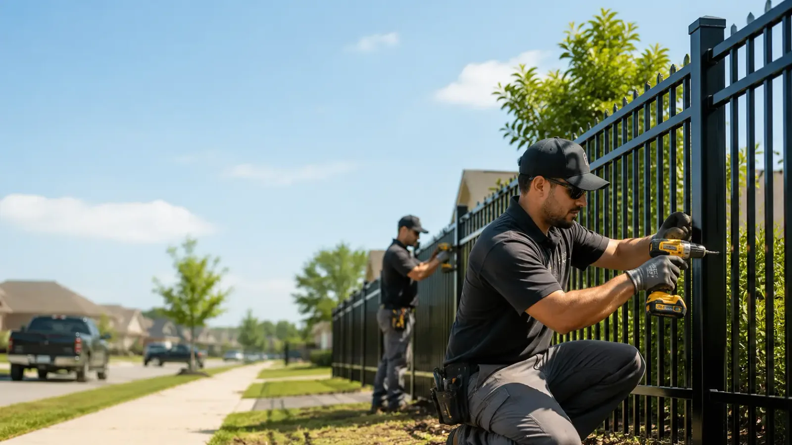 Metal Fence Installation in Elmore, AL